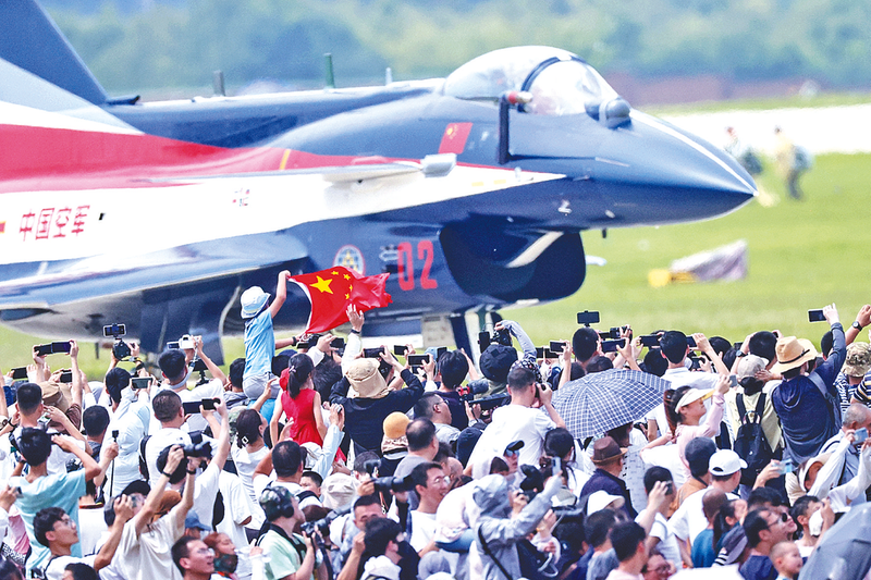 骚逼电影长春航空展迎来首个公众日